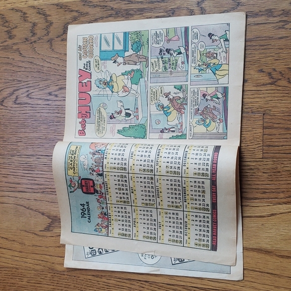 Vintage 60s Baby Huey The Baby Giant Vol. 1 No. 57 Harvey Comics Comic Book - Picture 4 of 16